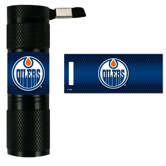 Edmonton Oilers LED Pocket Flashlight - Edmonton Oilers