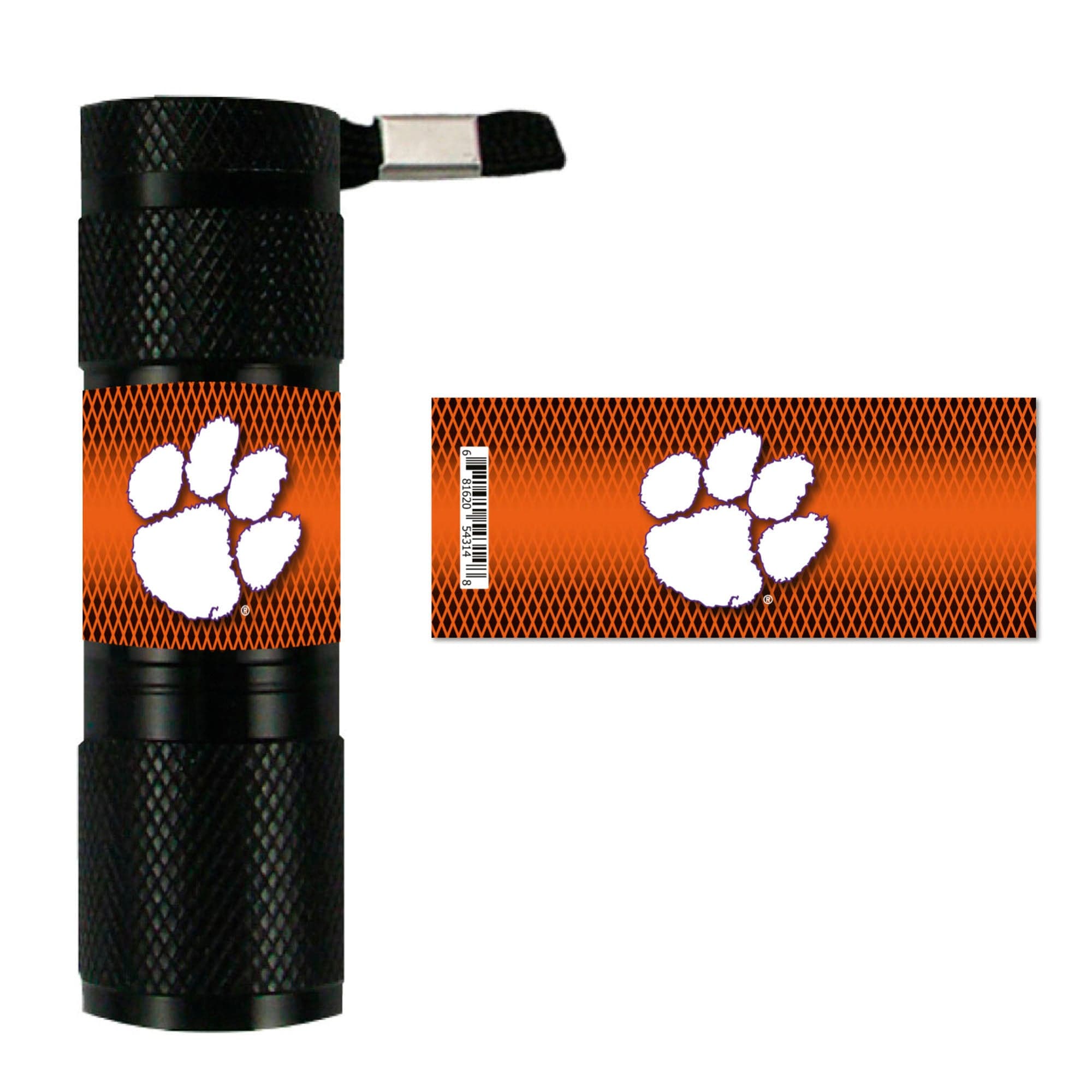 Clemson Tigers LED Pocket Flashlight - Clemson