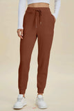 Basic Bae Full Size Air Scuba Drawstring High Waist Joggers - Trendsi - Flyclothing LLC