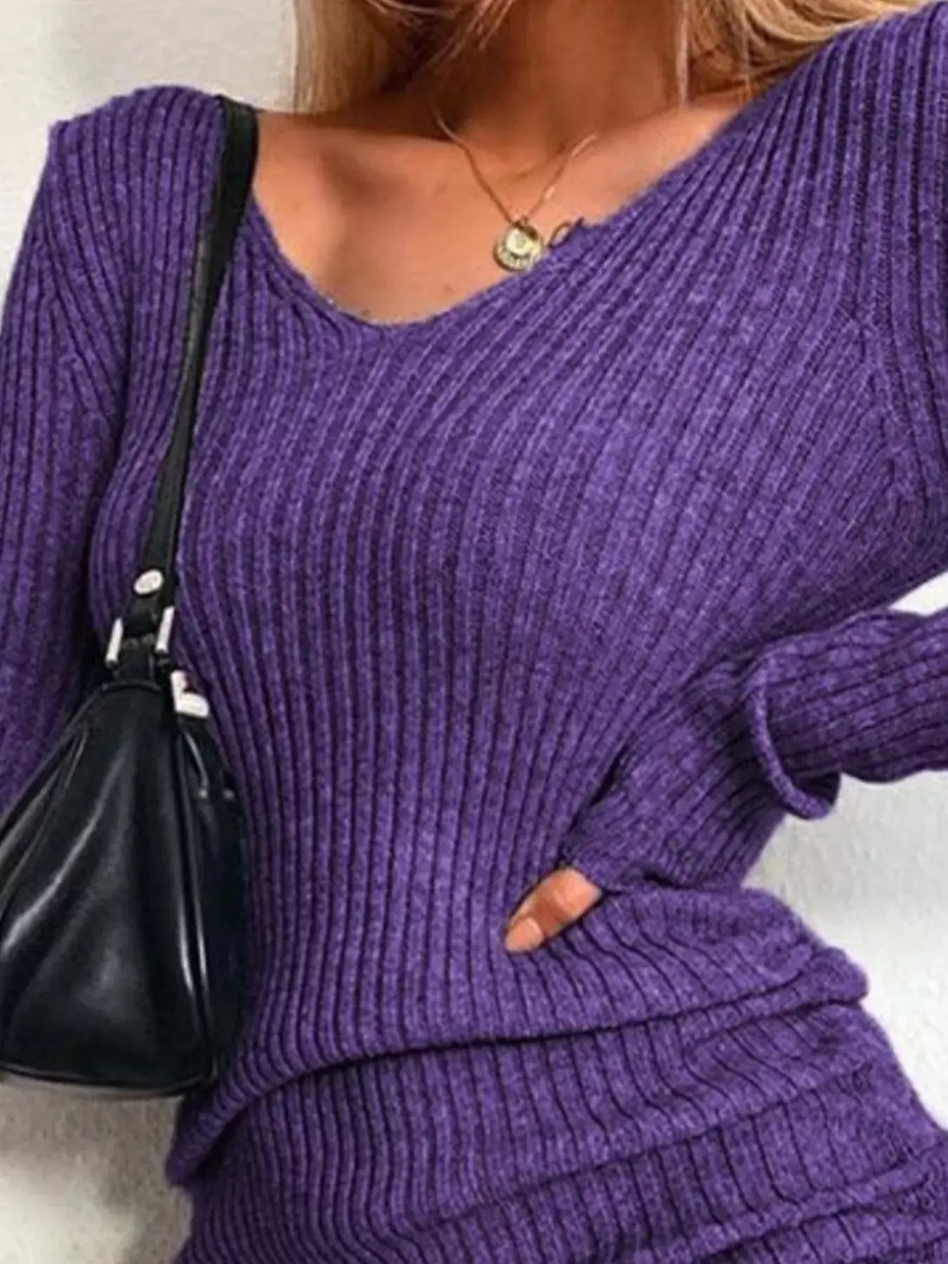 Full Size Ribbed Knit Drawstring Bodycon Sweater Dress Plus Size - Trendsi - Flyclothing LLC