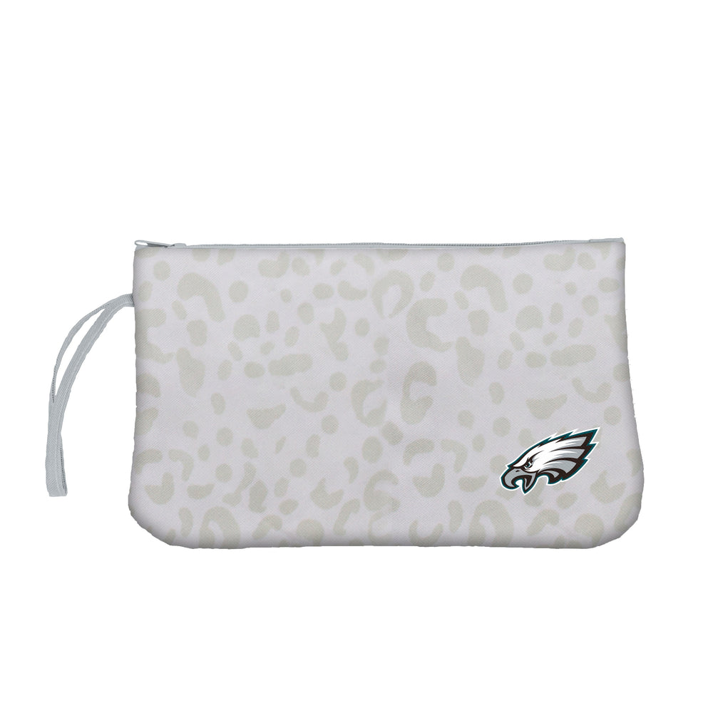 Philadelphia Eagles Leopard Print Wristlet