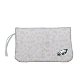 Philadelphia Eagles Leopard Print Wristlet