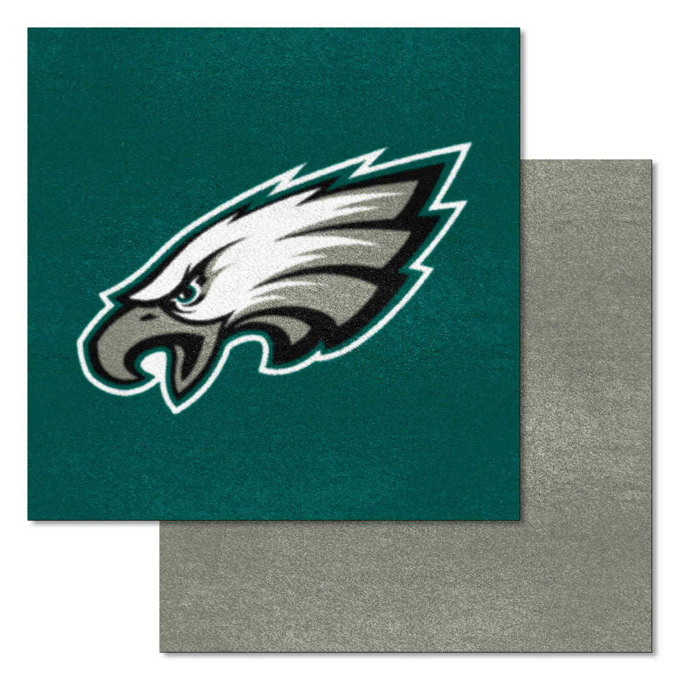 NFL - Philadelphia Eagles Team Carpet Tiles - Logo Brands - Flyclothing LLC