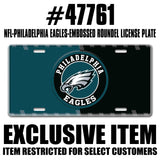 NFL - Philadelphia Eagles Embossed Roundel License Plate