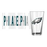Philadelphia Eagles 16oz Overtime Pint Glass