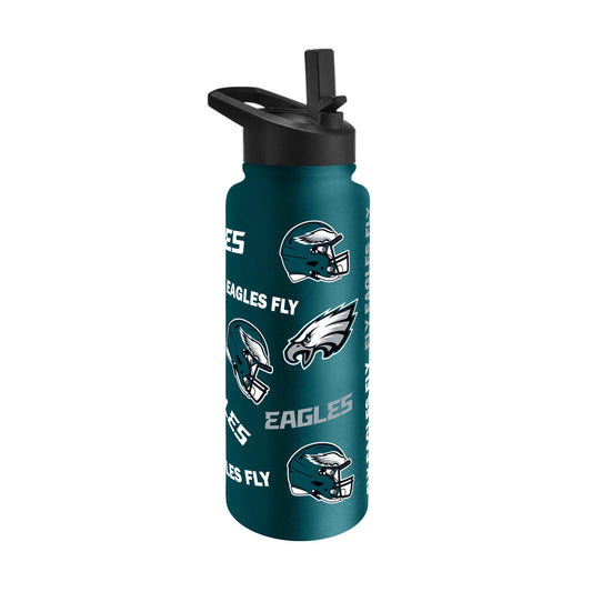 Philadelphia Eagles 34oz Native Quencher Bottle - Logo Brands - Flyclothing LLC