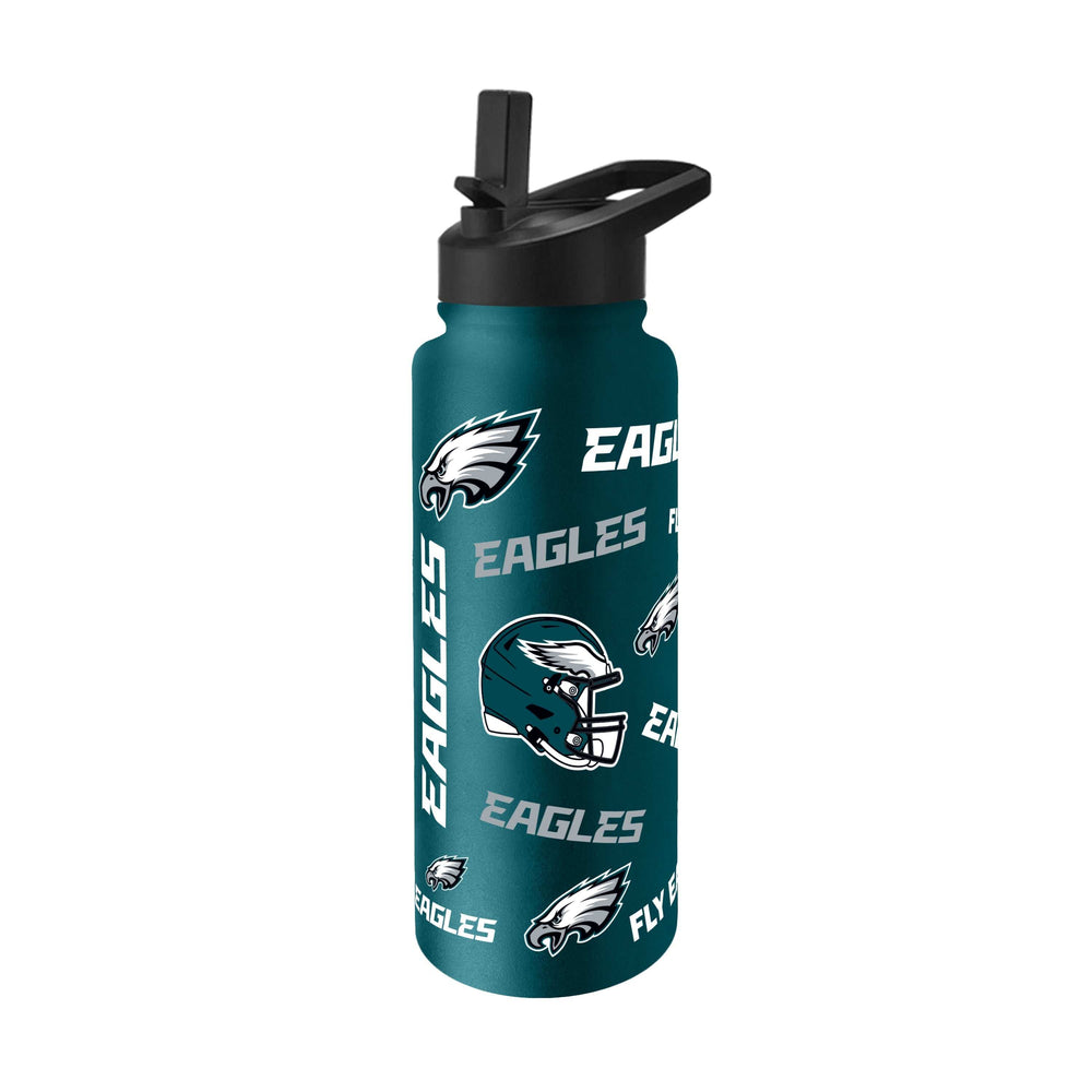Philadelphia Eagles 34oz Native Quencher Bottle - Logo Brands - Flyclothing LLC