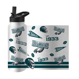 Philadelphia Eagles 34oz TJX Native Quencher Bottle - Logo Brands - Flyclothing LLC