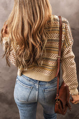 Button Down Long Sleeve Cardigan - Trendsi - Flyclothing LLC