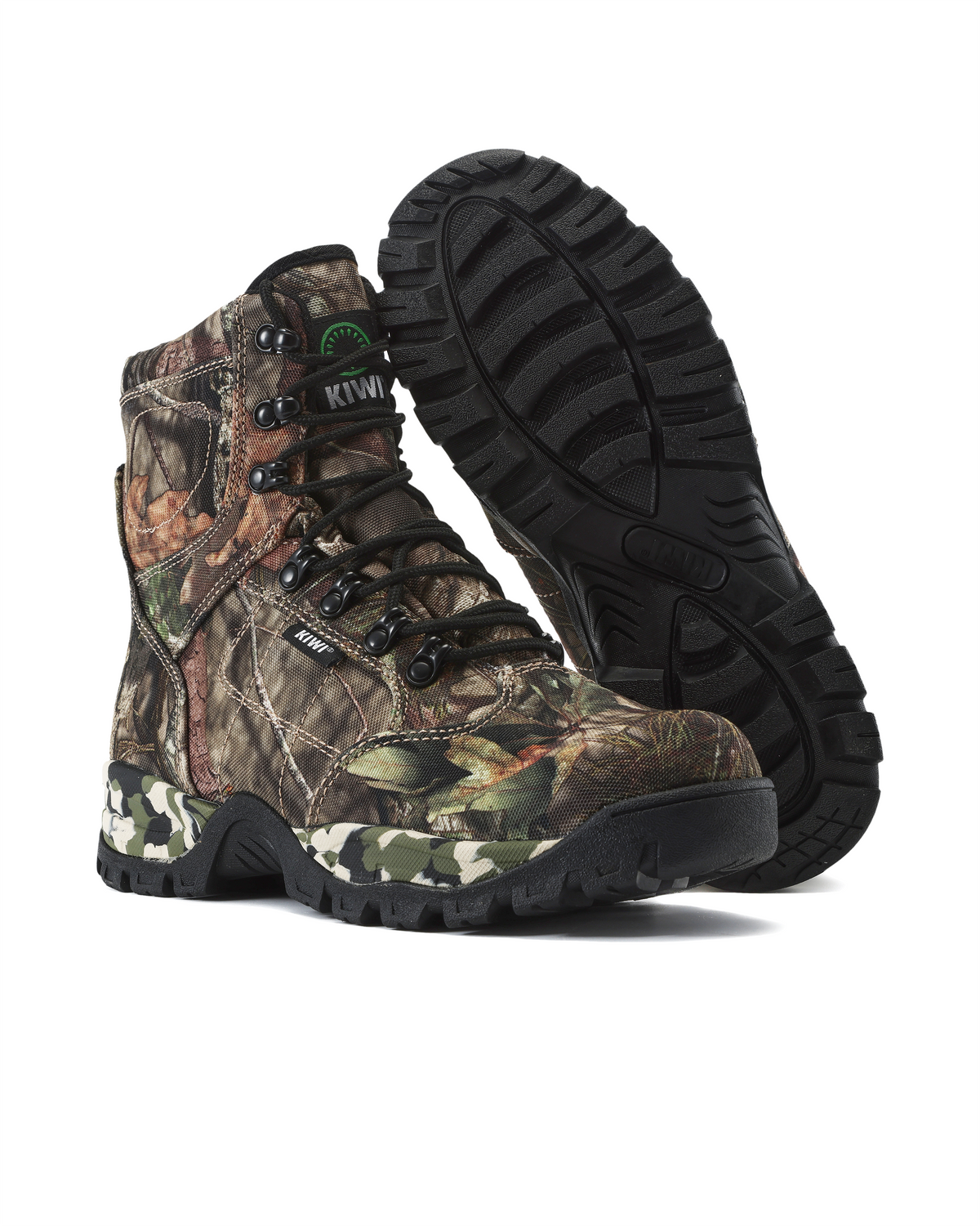 Kiwi Rugged Camo Nylon 7" Waterproof Tactical Boots [62400] - Kiwi - Flyclothing LLC