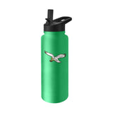 Philadelphia Eagles Retro 34oz Flipside Quencher Bottle - Logo Brands - Flyclothing LLC