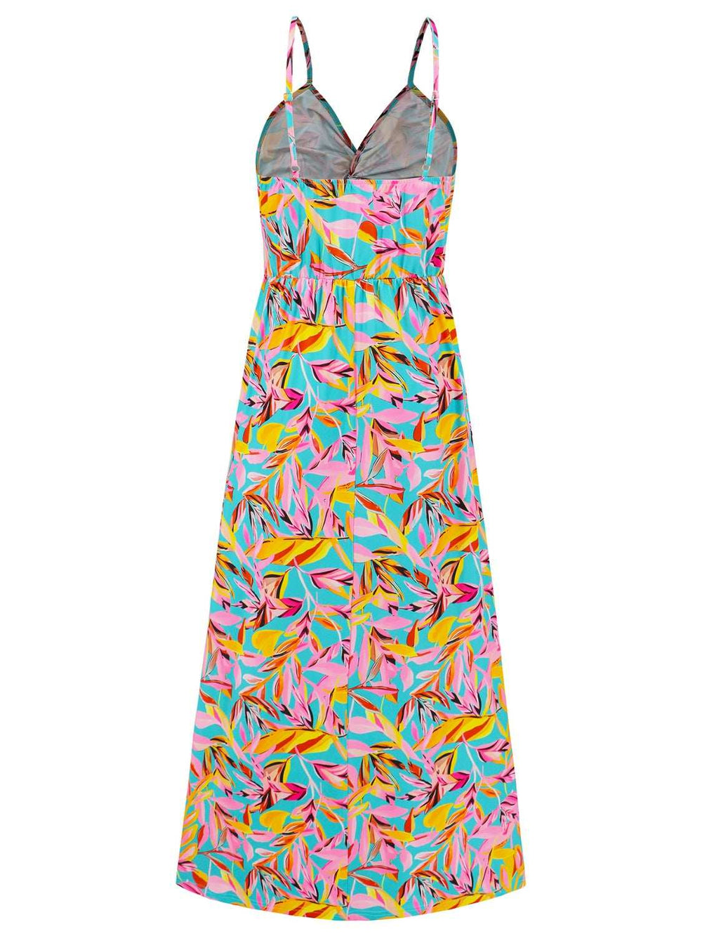 Twisted Printed V-Neck Cami Dress - Trendsi - Flyclothing LLC