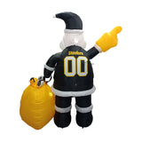 Pittsburgh Steelers Santa Claus Yard Inflatable