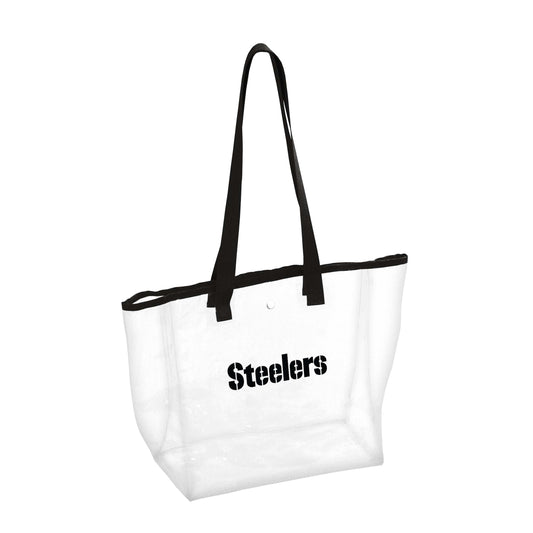 Pittsburgh Steelers Black Stadium Bag f/ Primary Wdmk - Logo Brands - Flyclothing LLC