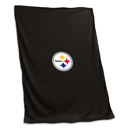Pittsburgh Steelers Screen Sweatshirt Blanket - Logo Brands - Flyclothing LLC