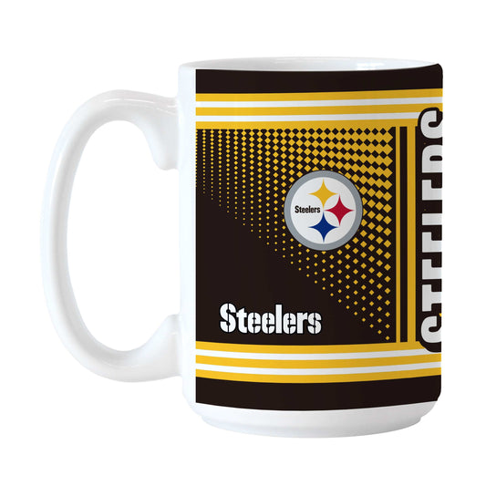 Pittsburgh Steelers 15oz Hero Sublimated Mug - Logo Brands - Flyclothing LLC