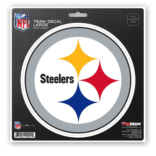 NFL - Pittsburgh Steelers Large Decal - Logo Brands - Flyclothing LLC