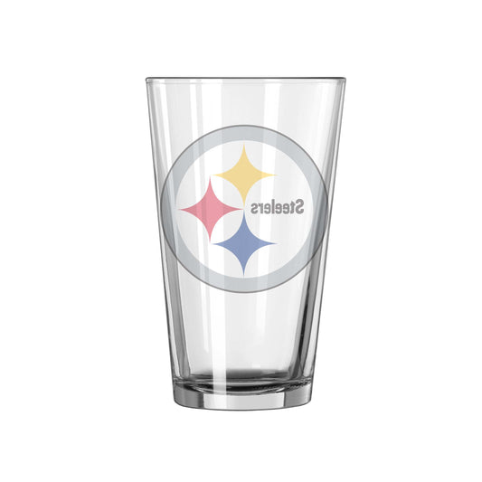 Pittsburgh Steelers 16oz Swagger Pint Glass - Logo Brands - Flyclothing LLC