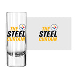 Pittsburgh Steelers 2.5oz Slogan Shooter Glass