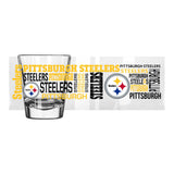Pittsburgh Steelers 2oz Spirit Shot Glass - Logo Brands - Flyclothing LLC
