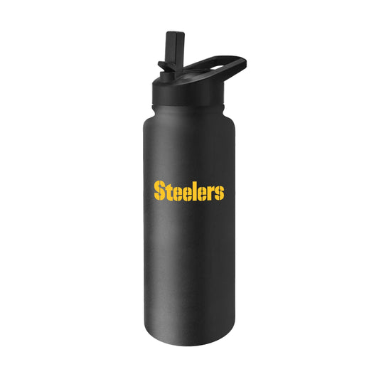 Pittsburgh Steelers 34oz Flipside Quencher Bottle - Logo Brands - Flyclothing LLC