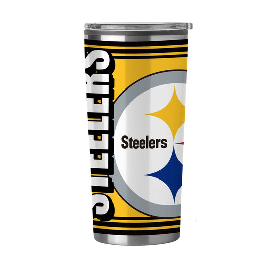 Pittsburgh Steelers 20oz Hero Fusion Tumbler - Logo Brands - Flyclothing LLC