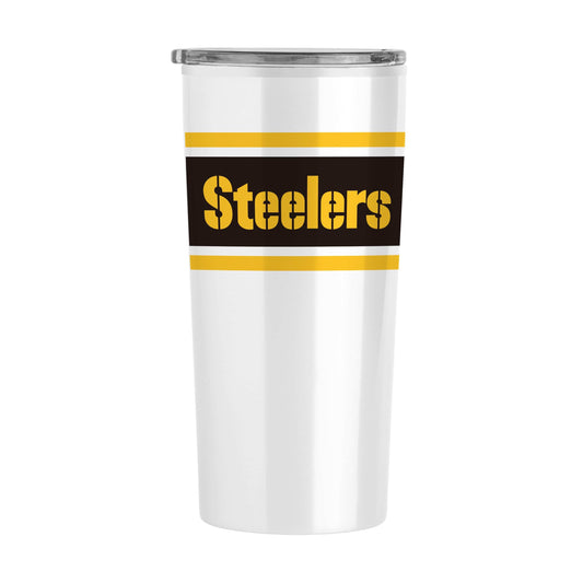 Pittsburgh Steelers 20oz Stripe Fusion Tumbler - Logo Brands - Flyclothing LLC