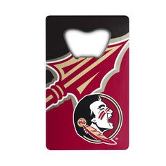 Florida State Seminoles Credit Card Style Bottle Opener - 2” x 3.25 - Florida State