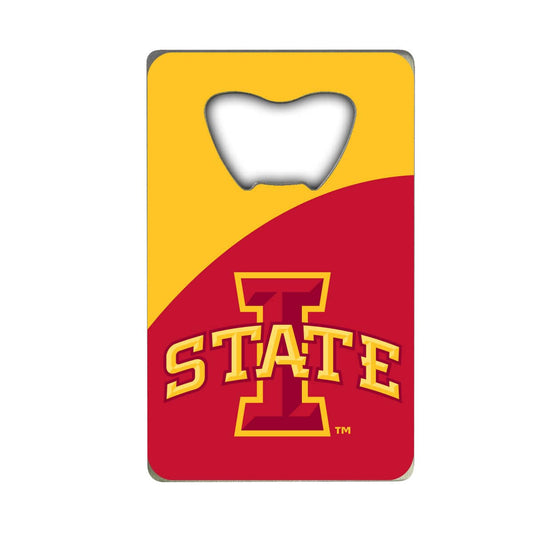 Iowa State Cyclones Credit Card Style Bottle Opener - 2” x 3.25 - Iowa State