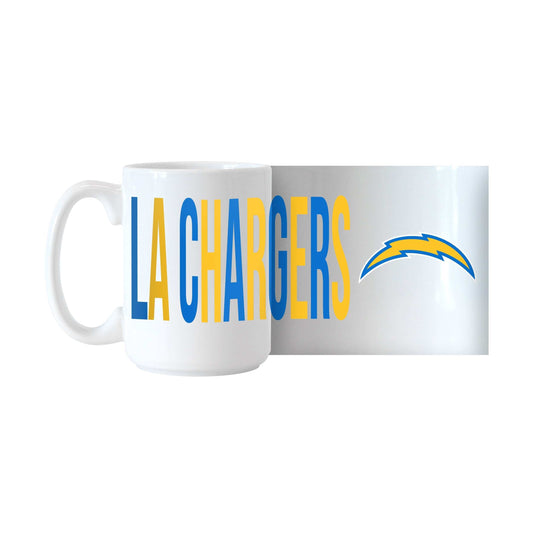 LA Chargers 15oz Overtime Sublimated Mug - Logo Brands - Flyclothing LLC