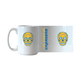 Los Angeles Chargers Sugar Skull 15 oz Sublimated Mug
