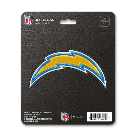 NFL - Los Angeles Chargers 3D Decal - Logo Brands - Flyclothing LLC