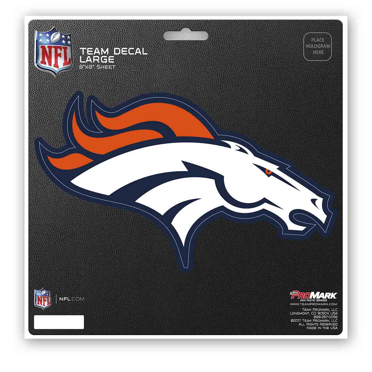 Denver Broncos Large Decal Sticker - Denver Broncos