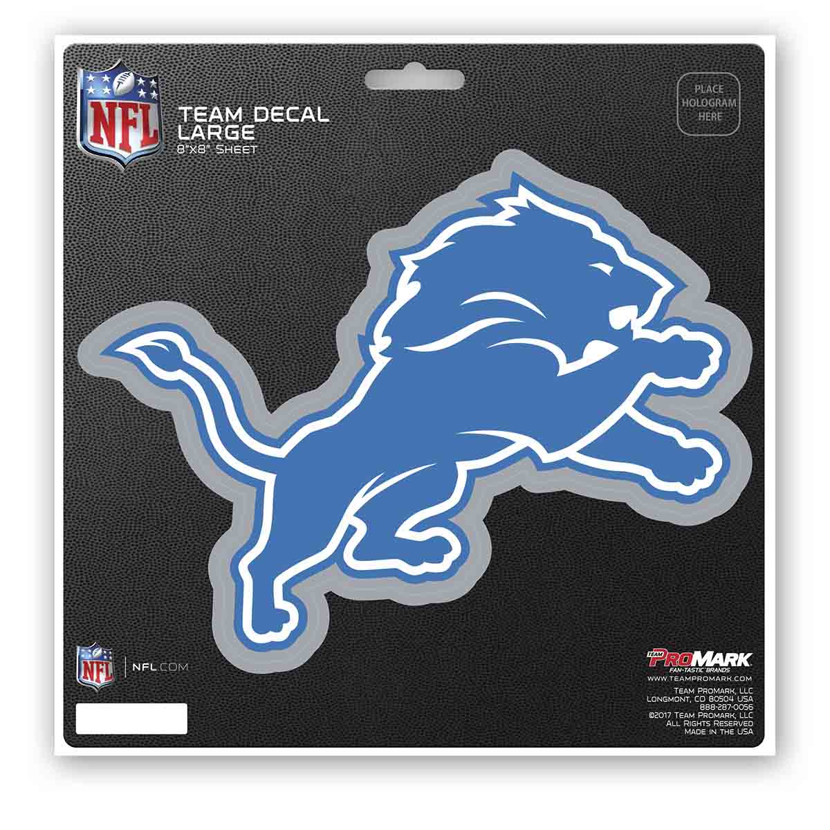 Detroit Lions Large Decal Sticker - Detroit Lions