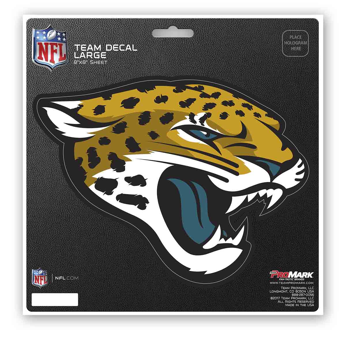 Jacksonville Jaguars Large Decal Sticker - Jacksonville Jaguars