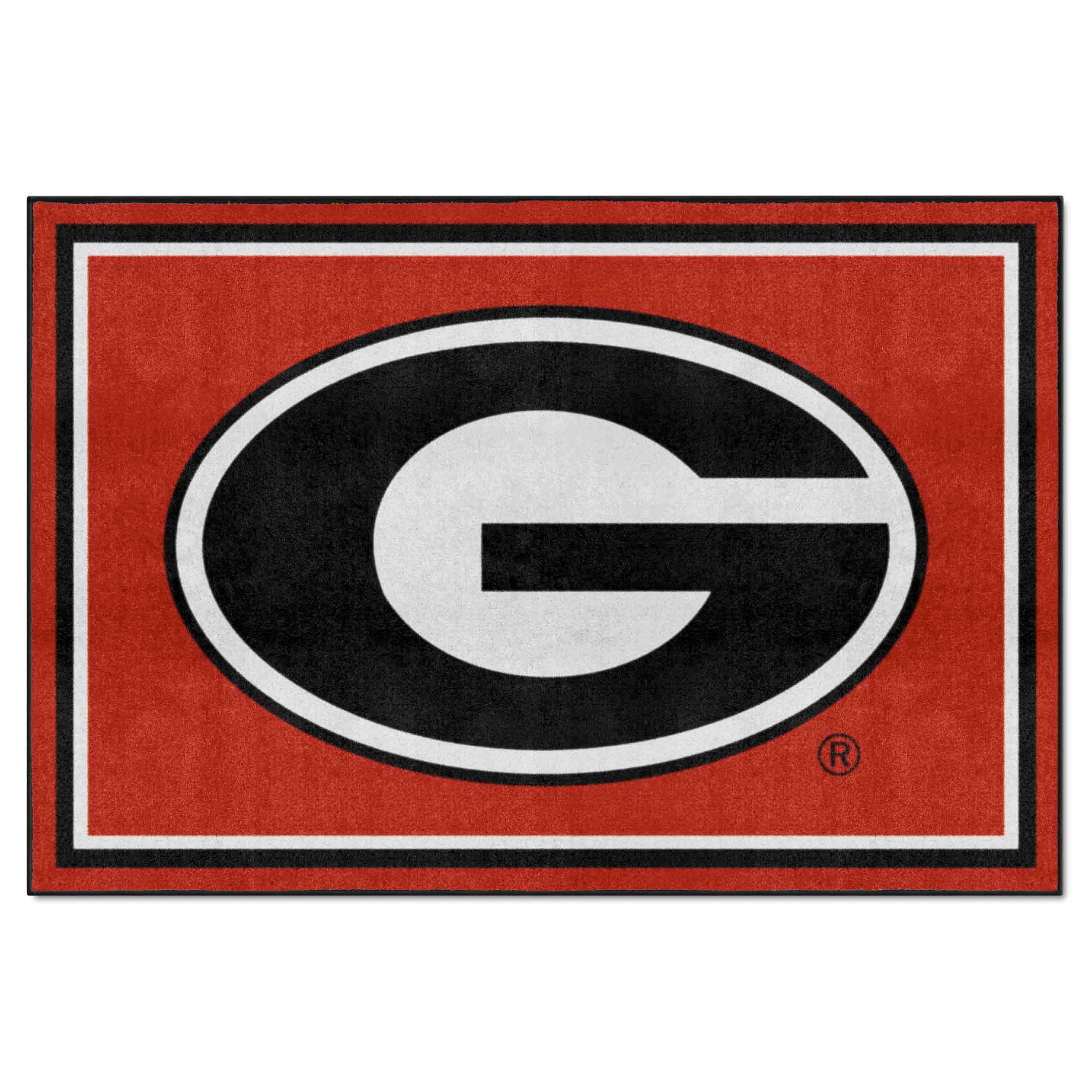 Georgia Bulldogs 5ft. x 8 ft. Plush Area Rug - Georgia