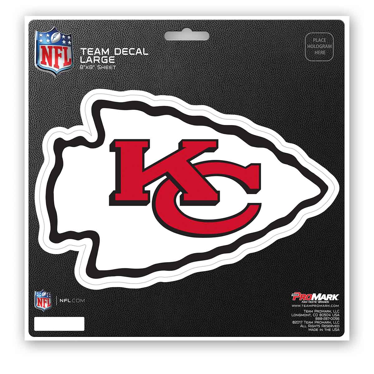Kansas City Chiefs Large Decal Sticker - Kansas City Chiefs