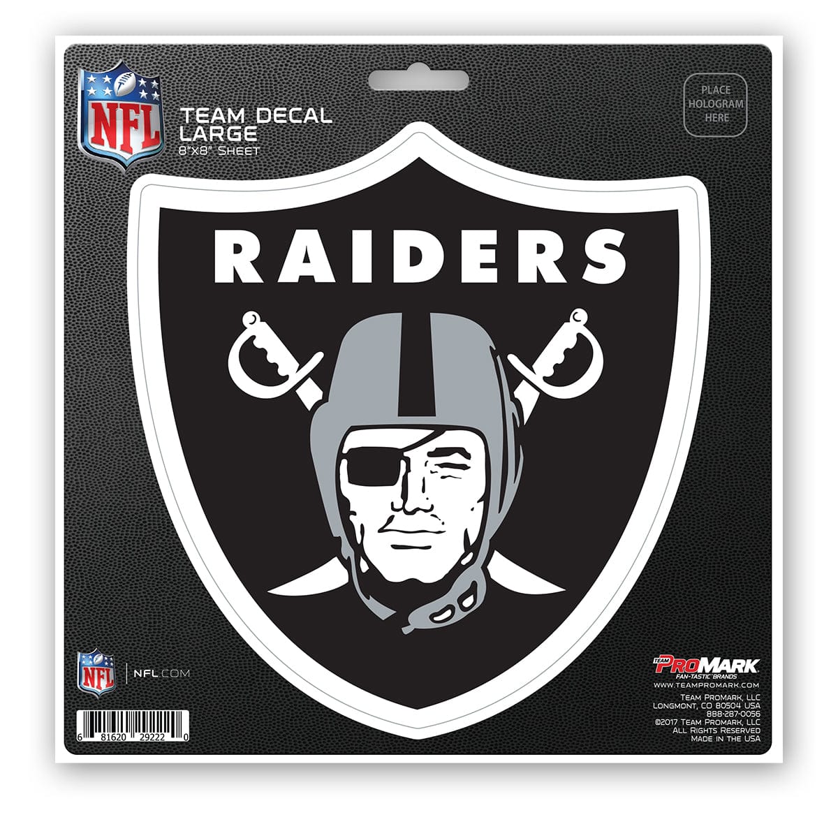 Las Vegas Raiders Large Decal Sticker - Las Vegas Raiders