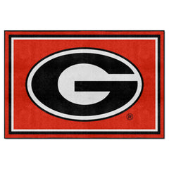 Georgia Bulldogs 5ft. x 8 ft. Plush Area Rug - Georgia