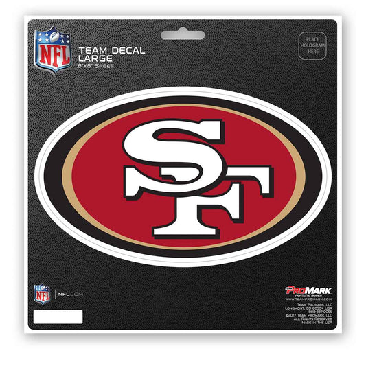 San Francisco 49ers Large Decal Sticker - San Francisco 49ers