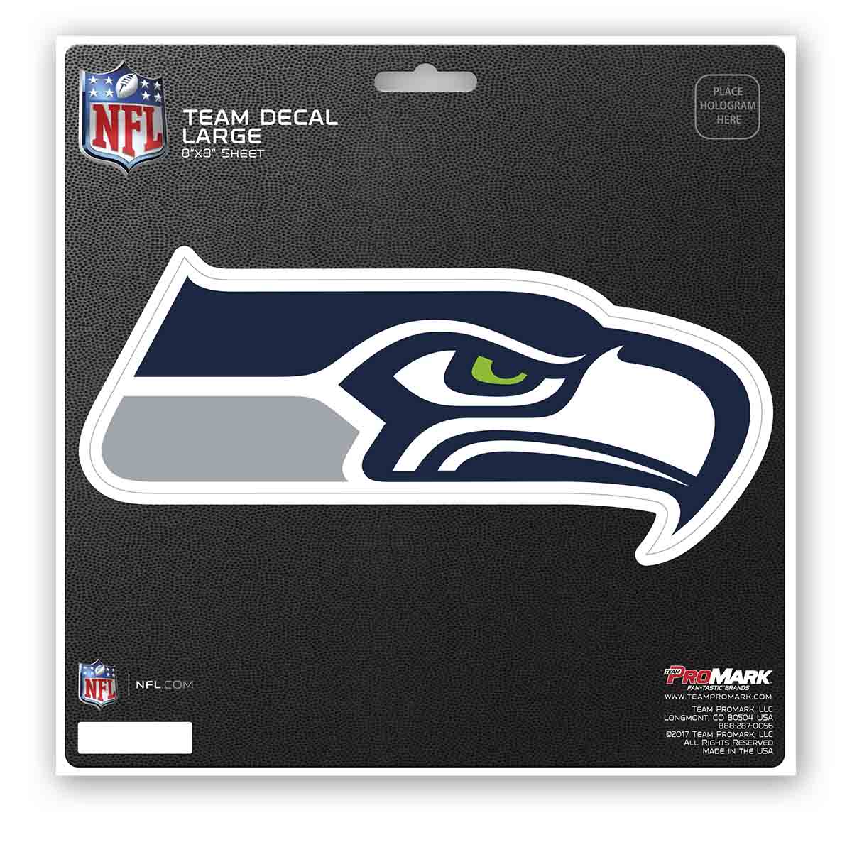 Seattle Seahawks Large Decal Sticker - Seattle Seahawks