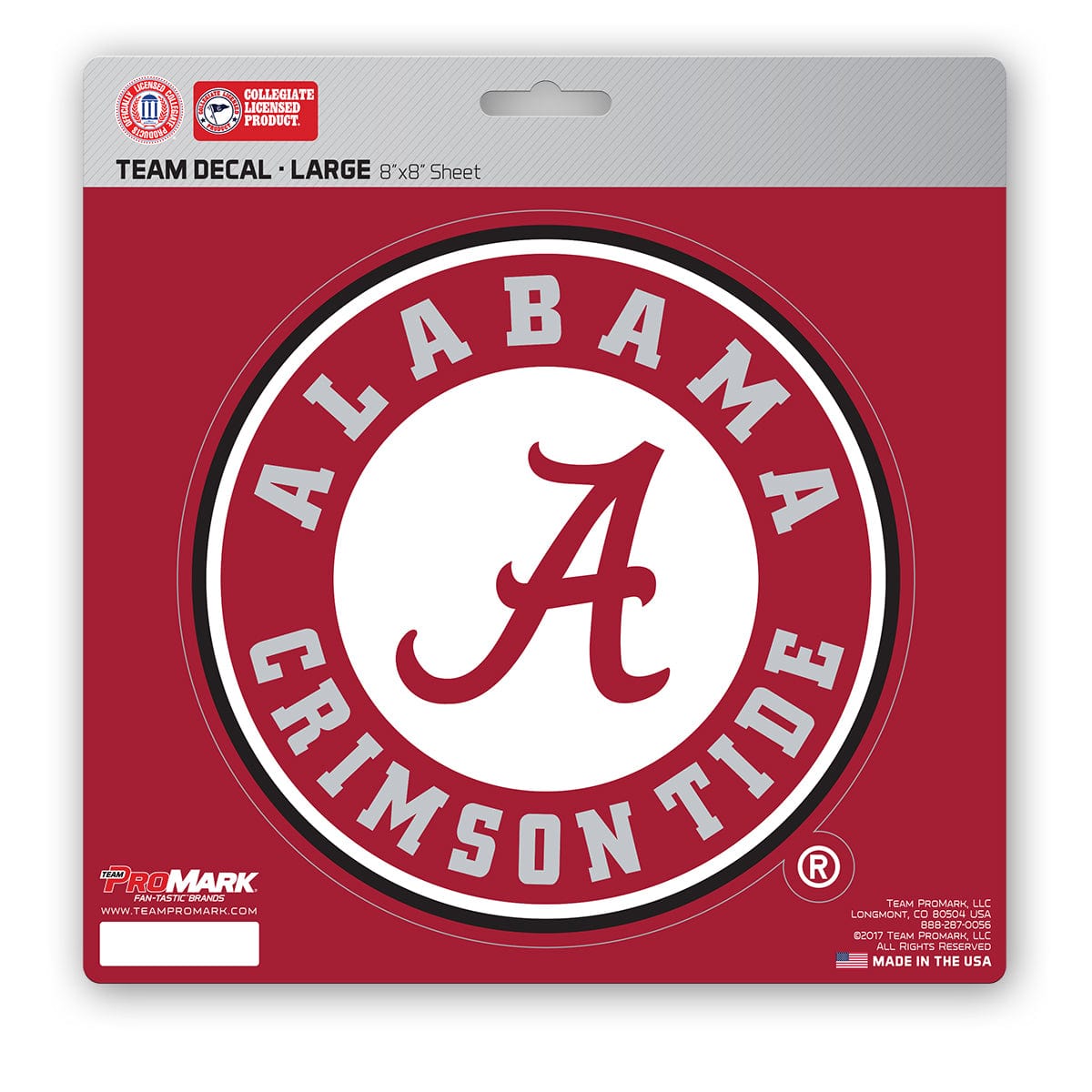 Alabama Crimson Tide Large Decal Sticker - Alabama