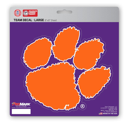 Clemson Tigers Large Decal Sticker - Clemson