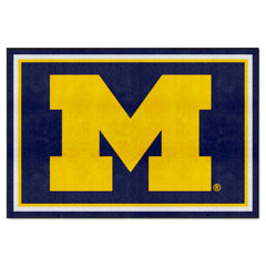Michigan Wolverines 5ft. x 8 ft. Plush Area Rug