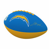 LA Chargers Justin Herbert Players Junior Size Rubber Football - Logo Brands - Flyclothing LLC