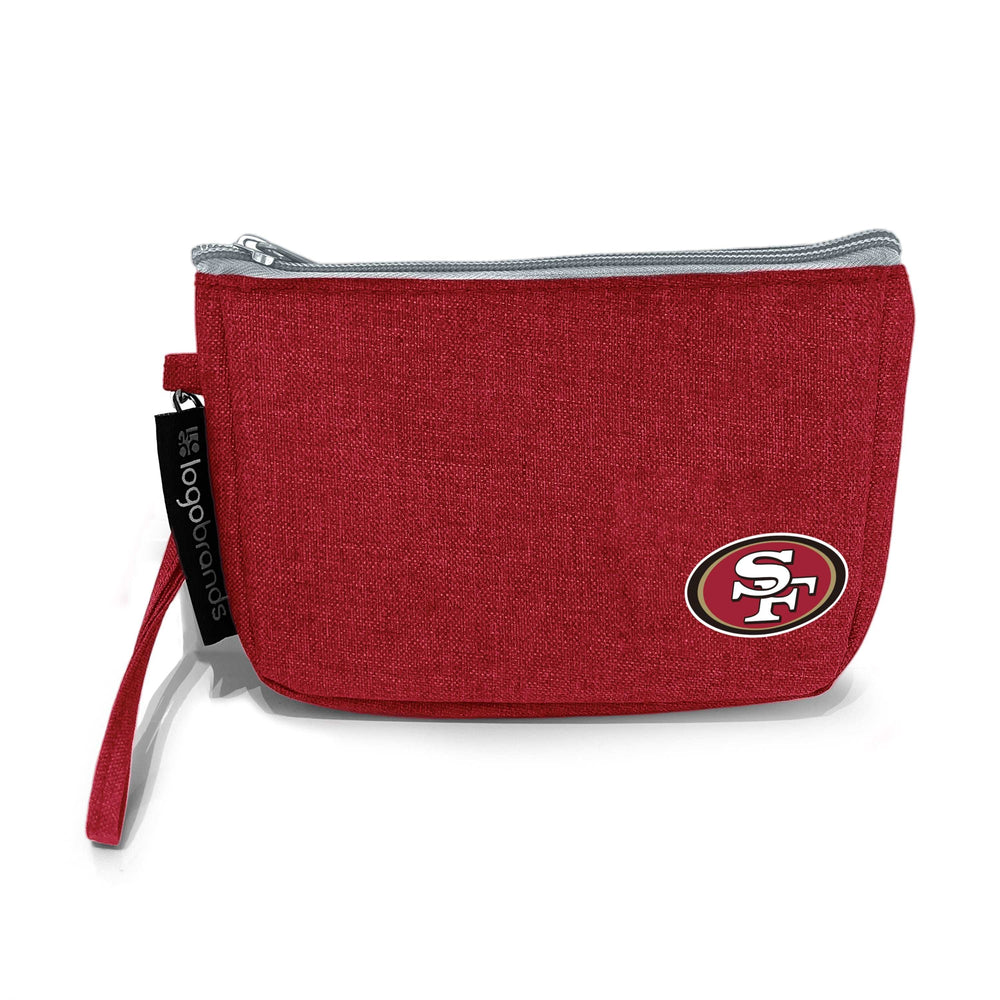 San Francisco 49ers Crosshatch Wristlet - Logo Brands - Flyclothing LLC