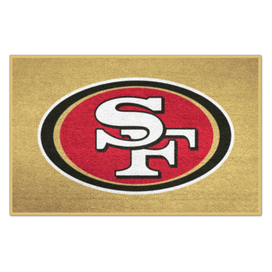 NFL - San Francisco 49ers Starter Mat - Logo Brands - Flyclothing LLC