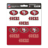 NFL - San Francisco 49ers Mini Decal 12-pk