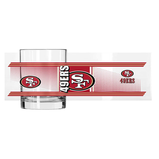 San Francisco 49ers 14oz Hero Rocks Glass - Logo Brands - Flyclothing LLC