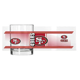 San Francisco 49ers 14oz Hero Rocks Glass